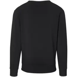 Mens Quinn Crew Neck Sweater Black Back